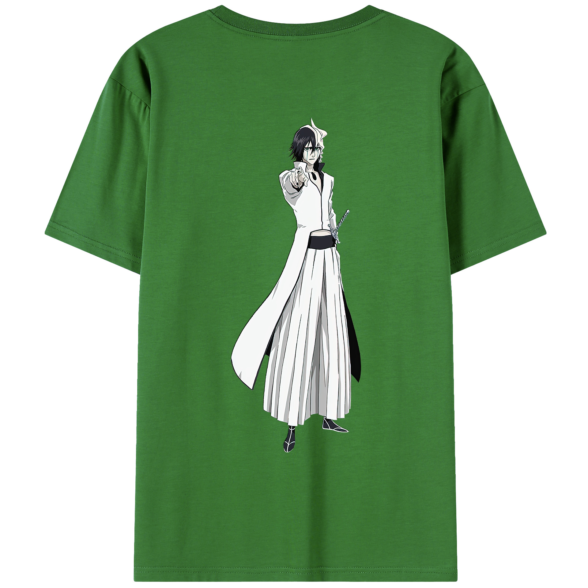 （画像用） ブリーチ ウルキオラ·シファー BLEACH Ulquiorra cifer レディース半袖Tシャツ(バックプリント)